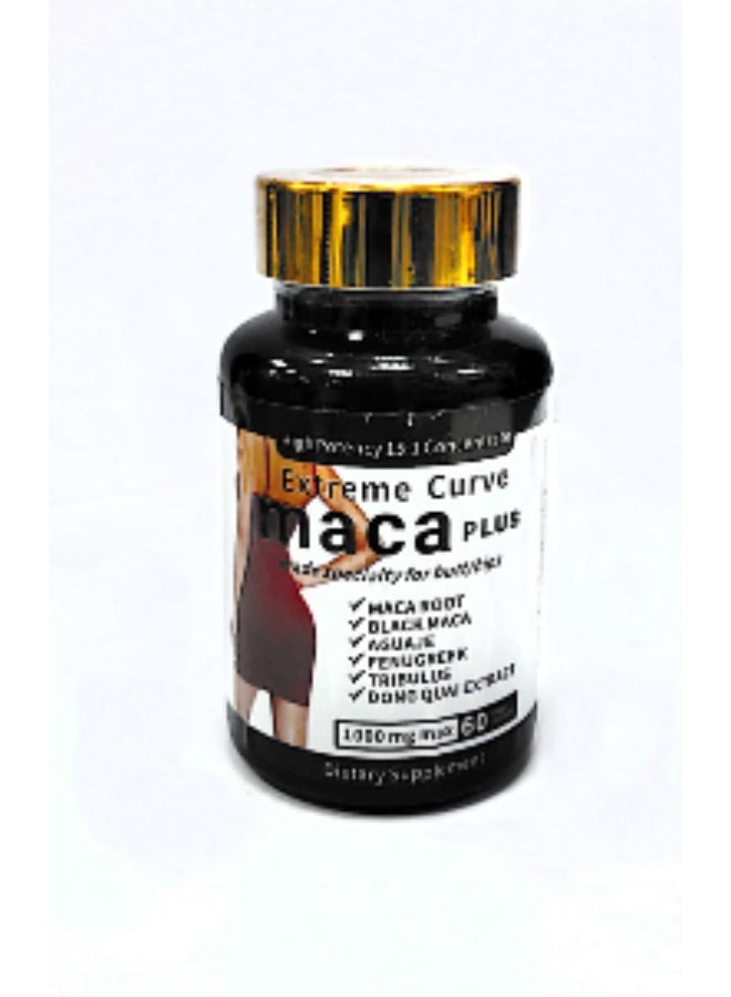 Extreme Curve Maca Plus – 60 Capsules | Dietary Supplement - Image 2
